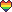 Gay pride pixel heart