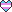 Transgender pride pixel heart